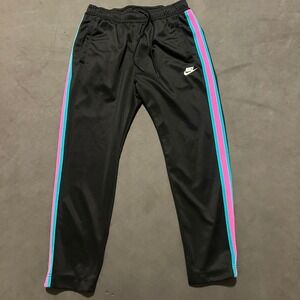 Nike Sportswear Tribute South Beach Track Pants Black Striped Miami Beach Medium